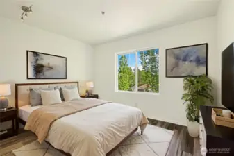 2nd Bedroom "virtually staged"