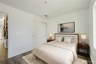 2nd Bedroom "virtually staged"