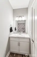 Half bath on main level