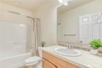 full bath lower level