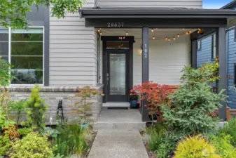 Step into convenience and style through the inviting entry of this charming townhome. It's the perfect welcome home.