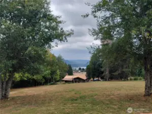 View of Mayfield Lake from Back Deck