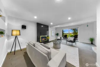 Lower level rec room!