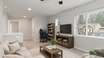 Virtually Staged Loft