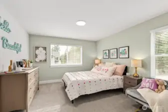 Bedroom 3-photo from model home