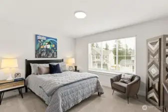 Bedroom 4-photo from model home