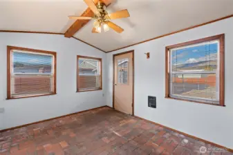 third bedroom with separate entrance