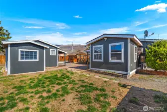 small yard space for grass