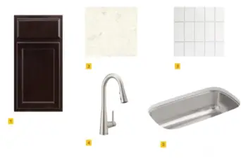 Rendering of color selection, not actual home