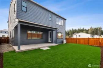 Actual Exterior of Homesite 24.