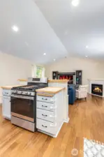 Bamboo Hardwood floors throughout the home.