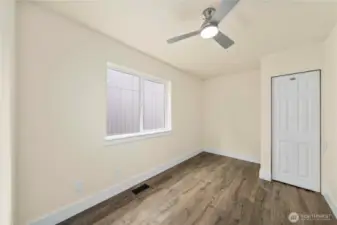 Another secondary bedroom.
