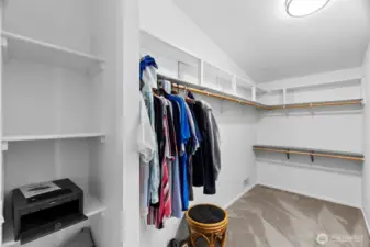 Primary Walk-in Closet