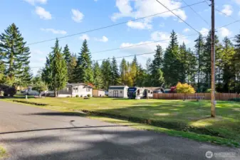 Property was originally two separate lots but combined via county by previous owner.