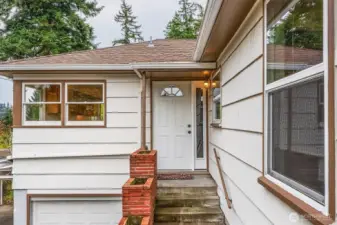 Stairs to front door