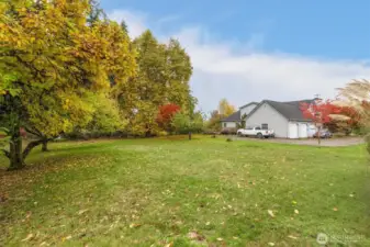 Very large yard