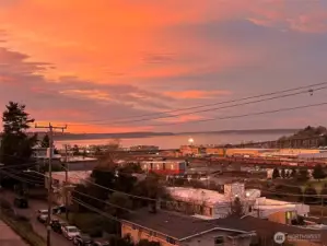 Views of Elliott Bay from your balcony.