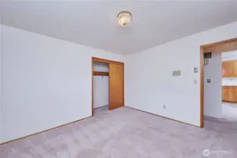 Second Bedroom with Wall to Wall Carpeting
