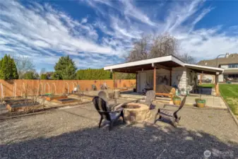 Back yard Storage Building