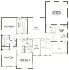 Upper Floor Layout