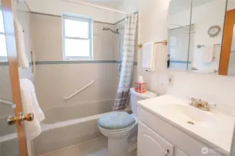 The full bathroom is both functional and thoughtfully designed for everyday comfort.