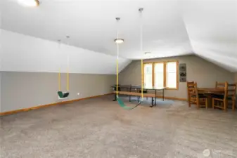 Bonus room fun...swings included!