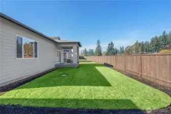 Rendering of home. Not photo of actual home