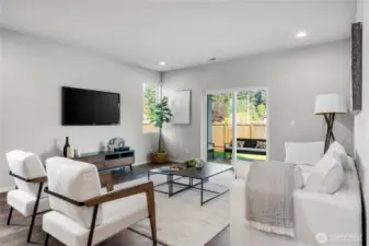 Rendering of home. Not photo of actual home