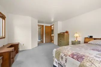Primary bedroom.