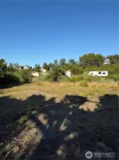 Deep lot, photo taken at street.
