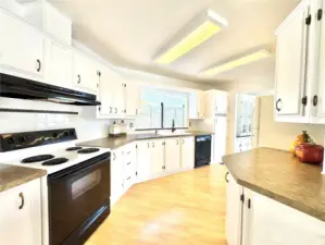 Plenty of storage with a full pantry