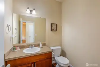 Half bath on main floor