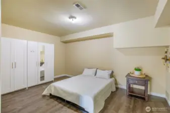 Finished basement bonus room