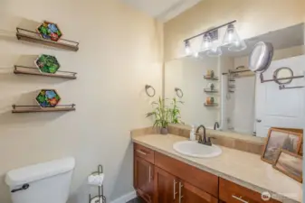 Downstairs full bath