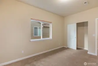 Washer & dryer upstairs