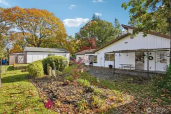Home garage shop tool shed garden spaces
