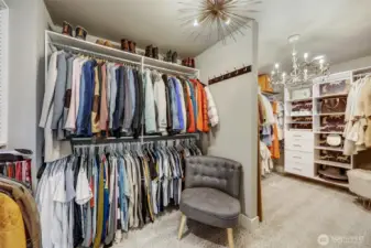 Primary Walk-in Closet