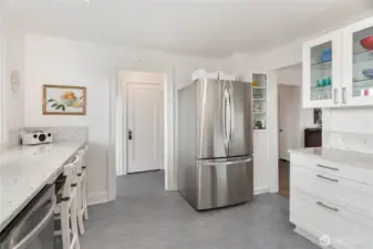 Another view of the kitchen