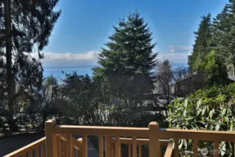 Watch the ships go by and take in the colorful sunsets!