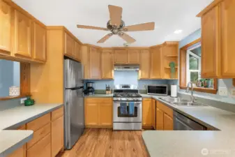 Stainless steel appliances