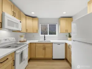 Beautifully updated kitchen