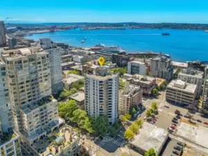 Discover the epitome of urban living in this stunning 2-bedroom plus den, 1.75-bathroom condo in the heart of Belltown