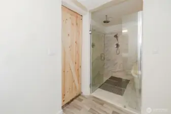 Large shower