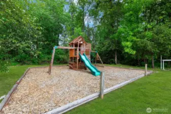 Playground in Back Yard