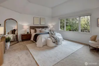 Generous Primary bedroom