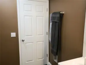 Another View of the Main Guest Bathroom looking towards the Door.