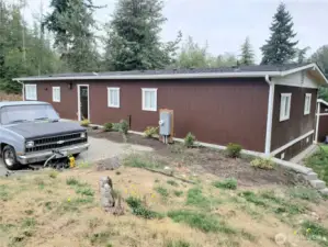 Opposite View of the Front of the Home.