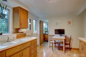 Second kitchen downstairs