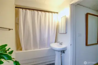 Downstairs full bath