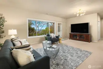 Lower level Rec Room.